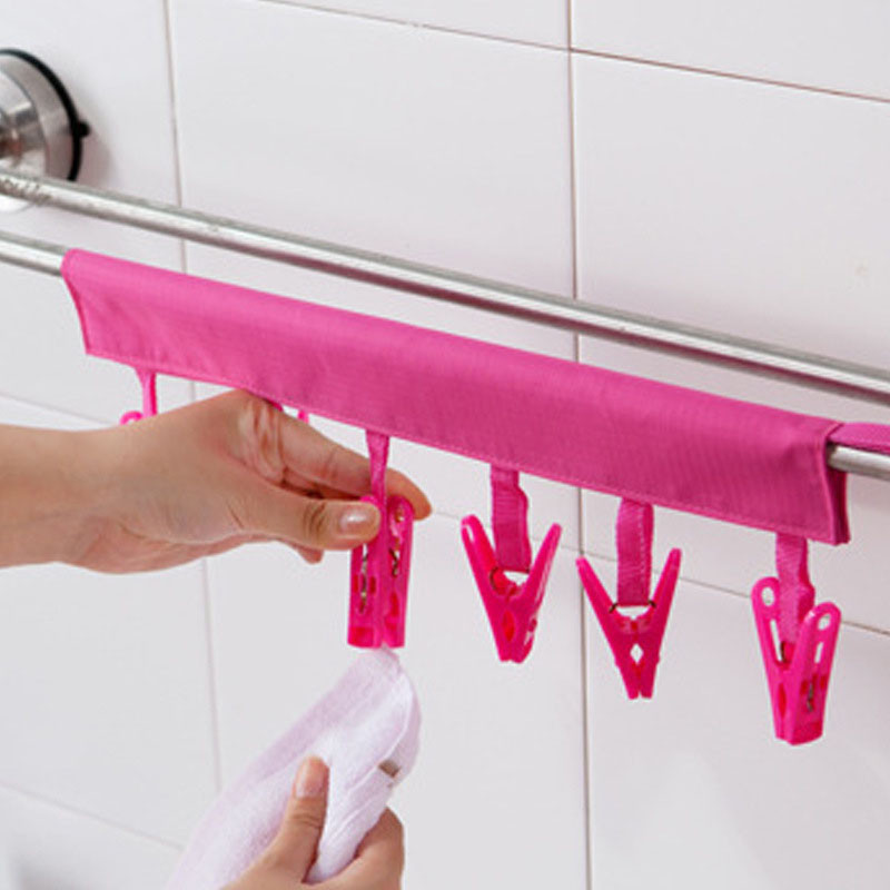 1 tk riidenagi klambrid Multifunktsionaalsed riidenõel Reisitarbed Kokkupandavad riidenagi Kuivatus Riideriide Sokid Kuivatusrestid