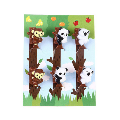 1 Σετ Cute Eyes Fruit Pick Plastic Fruit Pick Kids Bento Μεσημεριανό Σνακ Κέικ Επιδόρπιο Φαγητό Οδοντογλυφίδα Διακοσμητικό σερβίτσιο κουζίνας