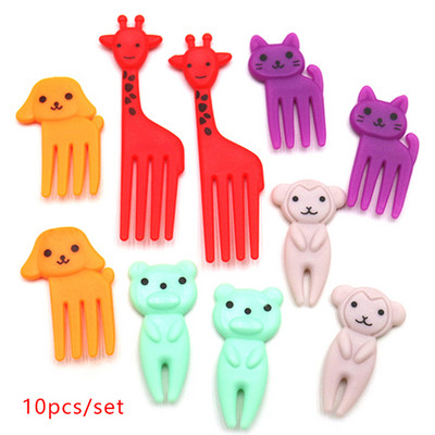 1 Σετ Cute Eyes Fruit Pick Plastic Fruit Pick Kids Bento Μεσημεριανό Σνακ Κέικ Επιδόρπιο Φαγητό Οδοντογλυφίδα Διακοσμητικό σερβίτσιο κουζίνας