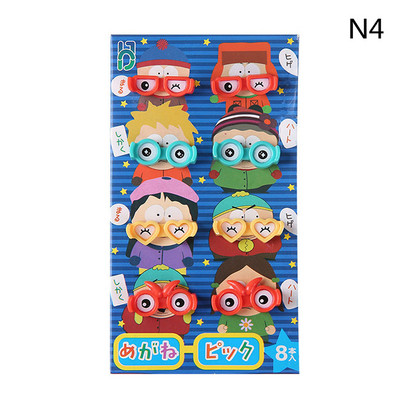 1 Σετ Cute Eyes Fruit Pick Plastic Fruit Pick Kids Bento Μεσημεριανό Σνακ Κέικ Επιδόρπιο Φαγητό Οδοντογλυφίδα Διακοσμητικό σερβίτσιο κουζίνας