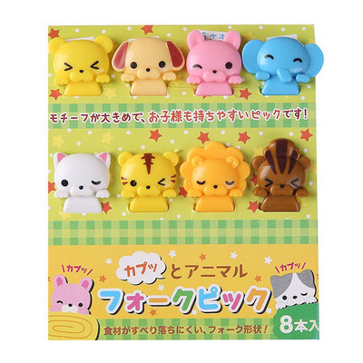 1 Σετ Cute Eyes Fruit Pick Plastic Fruit Pick Kids Bento Μεσημεριανό Σνακ Κέικ Επιδόρπιο Φαγητό Οδοντογλυφίδα Διακοσμητικό σερβίτσιο κουζίνας