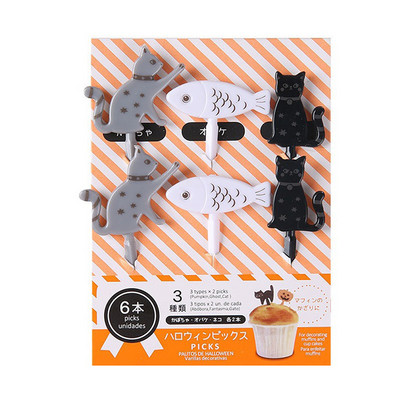 1 Σετ Cute Eyes Fruit Pick Plastic Fruit Pick Kids Bento Μεσημεριανό Σνακ Κέικ Επιδόρπιο Φαγητό Οδοντογλυφίδα Διακοσμητικό σερβίτσιο κουζίνας