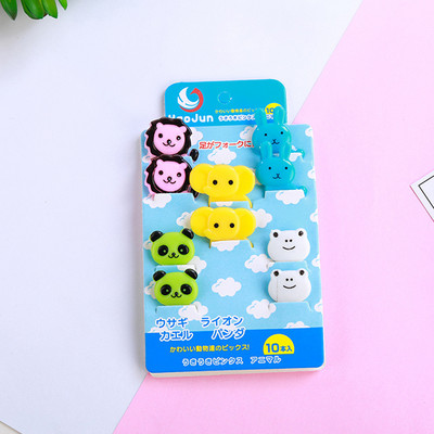 1 Σετ Cute Eyes Fruit Pick Plastic Fruit Pick Kids Bento Μεσημεριανό Σνακ Κέικ Επιδόρπιο Φαγητό Οδοντογλυφίδα Διακοσμητικό σερβίτσιο κουζίνας