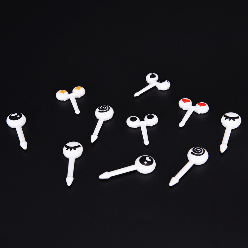 1 Σετ Cute Eyes Fruit Pick Plastic Fruit Pick Kids Bento Μεσημεριανό Σνακ Κέικ Επιδόρπιο Φαγητό Οδοντογλυφίδα Διακοσμητικό σερβίτσιο κουζίνας