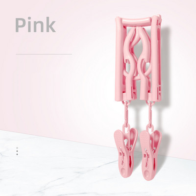 Kokkupandavad riidepuud Riideriide Reisiriide Kokkupandav õhutus Pesukuivati Rest Korraldaja Klambritega Trip Home Aksessuaarid