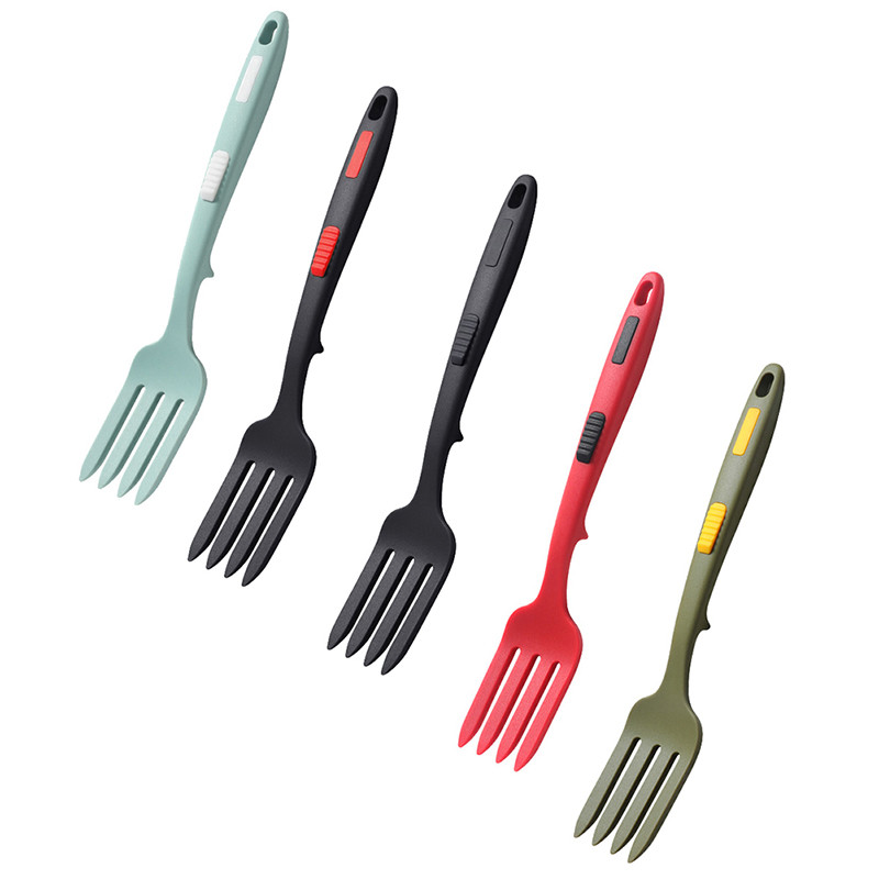 Paindlikud toiduvalmistamisnõud Multifunktsionaalne spagetiserver Silikoonist kahvel salat Kahvlid vispeldamine serveerimine Köögitarvikud