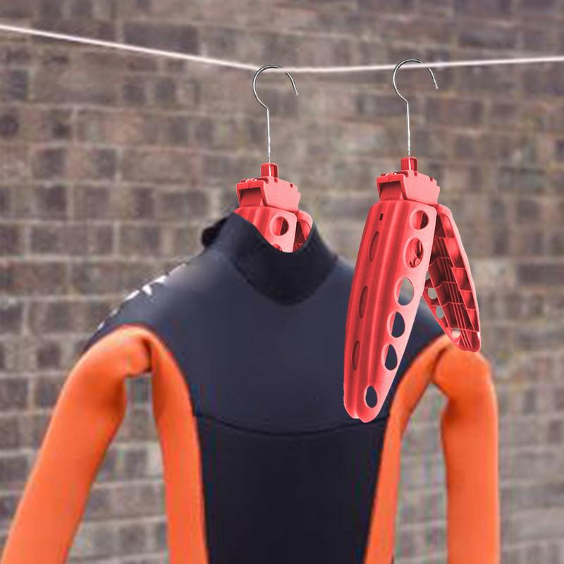 Sukeldumisriide Paksendatud multifunktsionaalne kokkupandav kuivatusrest reisimärgariide riidepuu Kaasaskantavad kokkupandavad riidepuud surfiriideid