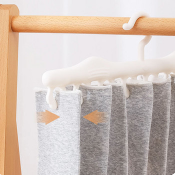 Κρεμάστρα κάλτσες Αντιανεμικό κλιπ και κρεμάστρα σταλαγματιάς Αντιανεμικό ισχυρό ρουλεμάν Σχάρα ρούχων για κρέμασμα πετσέτες