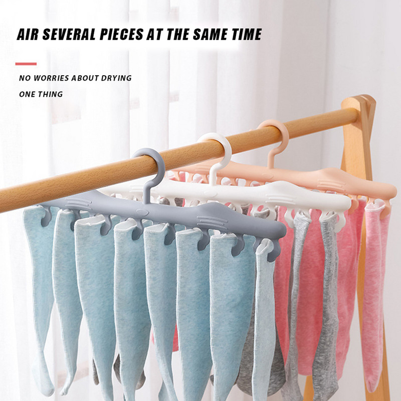 Sokkide riidepuu tuulekindel klamber ja tilguti riidepuu Tuulekindel, tugeva kandevõimega kuivatusriide riiul sokkide rätikute riputamiseks