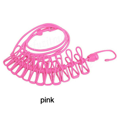 Uus 185 cm pikkune kaasaskantav multifunktsionaalne kuivatusrest koos 12 klambriga riidepuudega Terasest riidepuud