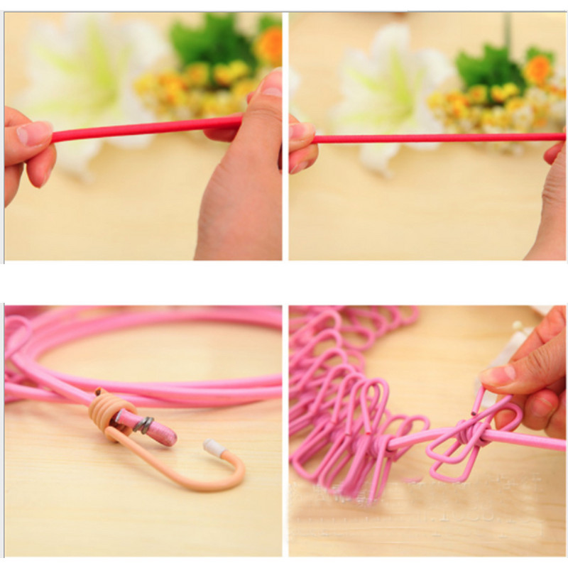 Uus 185 cm pikkune kaasaskantav multifunktsionaalne kuivatusrest koos 12 klambriga riidepuudega Terasest riidepuud