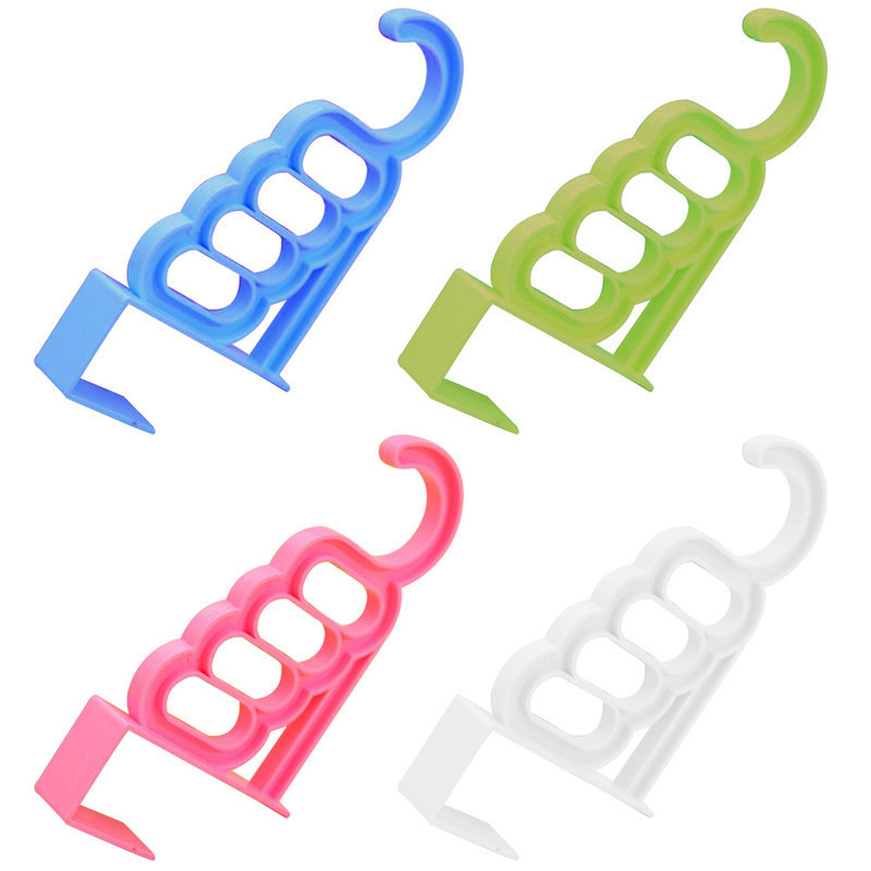 5 skylių kostiumas vonios kambario durys Sandėliavimo lentynos durelės Pakabinamos sulankstomos drabužių kabyklos Daugiafunkcinė džiovinimo lentyna.