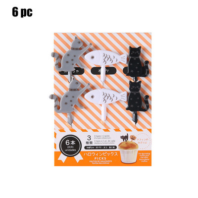 6-26 tk linnulehe mesilase lillede puuviljakahvel laste hambaork toidutoode plastikust lõunakarbi tarvikud Mini salati koogi kaunistus