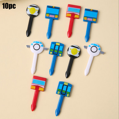 6-26 tk linnulehe mesilase lillede puuviljakahvel laste hambaork toidutoode plastikust lõunakarbi tarvikud Mini salati koogi kaunistus