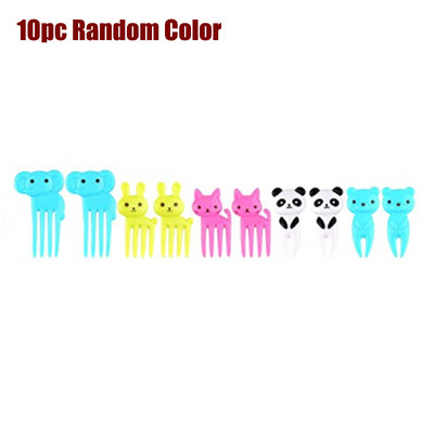 6-26 tk linnulehe mesilase lillede puuviljakahvel laste hambaork toidutoode plastikust lõunakarbi tarvikud Mini salati koogi kaunistus