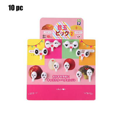 6-26 tk linnulehe mesilase lillede puuviljakahvel laste hambaork toidutoode plastikust lõunakarbi tarvikud Mini salati koogi kaunistus