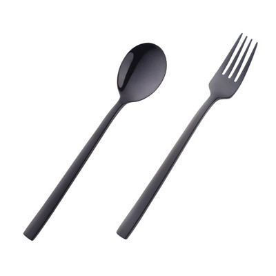 2 tk värvikas õpilaste sööginõude komplekt, kuldne lusikas kahvel, toiduklass 304, roostevabast terasest laste lauanõude komplekt