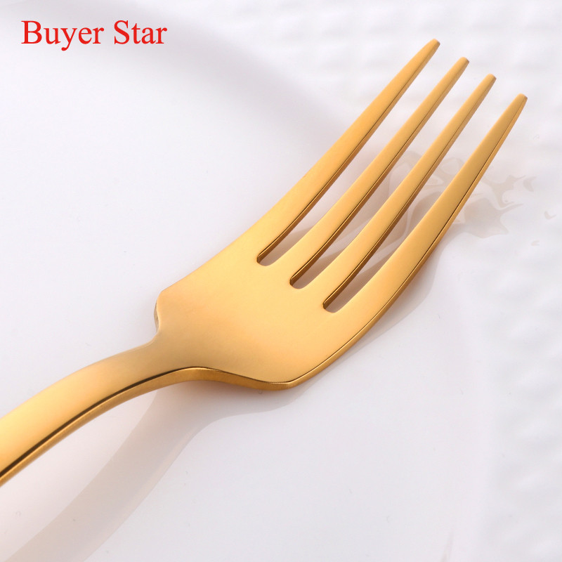 2 tk värvikas õpilaste sööginõude komplekt, kuldne lusikas kahvel, toiduklass 304, roostevabast terasest laste lauanõude komplekt