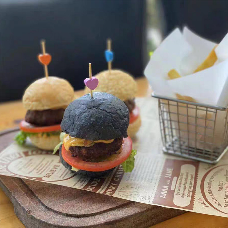 100 KOM Bambus čačkalice za odlaganje Voćna salata Buffet bife Šareno srce ljubavi Aperitiv Štapići za koktele Dodaci za ukrašavanje