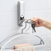 Reisi kokkuklapitav mantlikonks Mulgustusvaba Köök Vannitoa Sein Lükandrida konks Imeseina uks Tagumine riidepuu konks