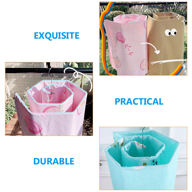 Spiralna vješalica Poplun Posteljina za sušenje Balkon Stalak Pokrivač za rublje Ručnik od nehrđajućeg čelika