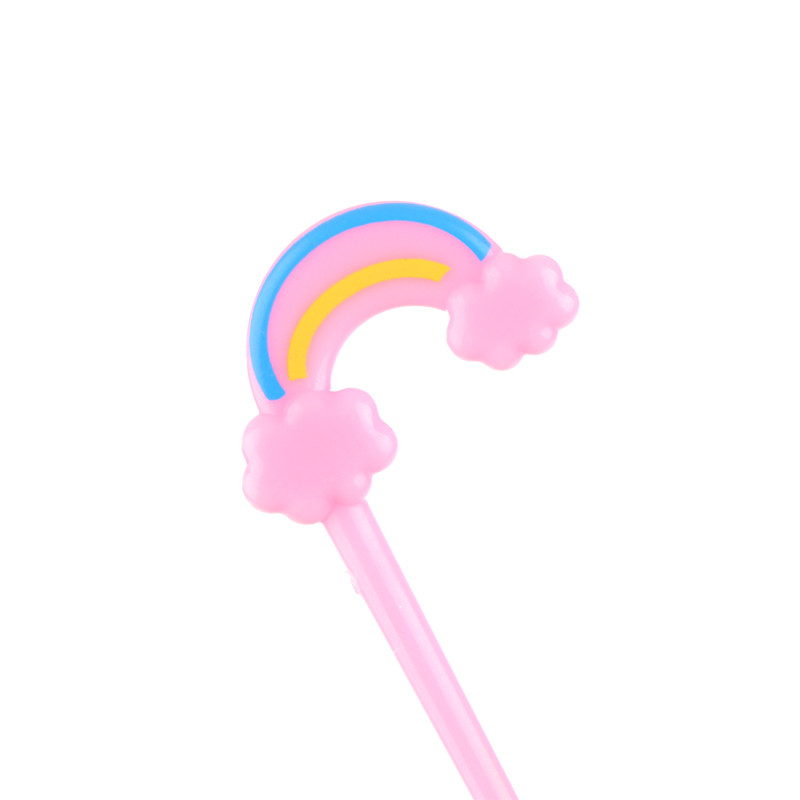 6PCS/SET Kids Picks Food Picks Party Vilica za voće Crtani jednorog Trojan Bento kutija Ukrasna vilica Mini vilica za kolače 2023