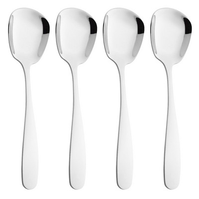 4 tk värviline söögiriistade komplekt 304 roostevabast terasest ruudukujuline lusika komplekt riisi lusika kulp magustoidu jäätise laua lusikas kööginõud