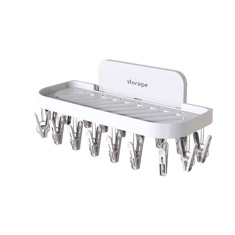 Kokkupandavad sokid Pulgad Riidepuud Aluspesu Käterätikuivati Rest Seinariiul Pesunõel Vannitoa Korraldaja Riidekuivati