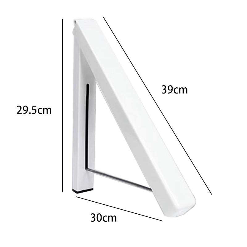 Sissetõmmatav peidetud kuivatusrest Kokkupandav seinariip, mulgustamata hoiupink Rõdu Vannituba Ühiselamu Riideid riputada