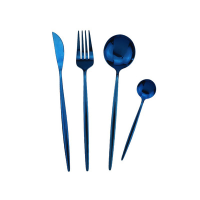 JANKNG Gold söögiriistade komplekt Peegel-hõbedatarvete komplekt roostevabast terasest söögiriistade komplekt köögi nuga lusikas lauanõude Lääne lauanõude komplekt