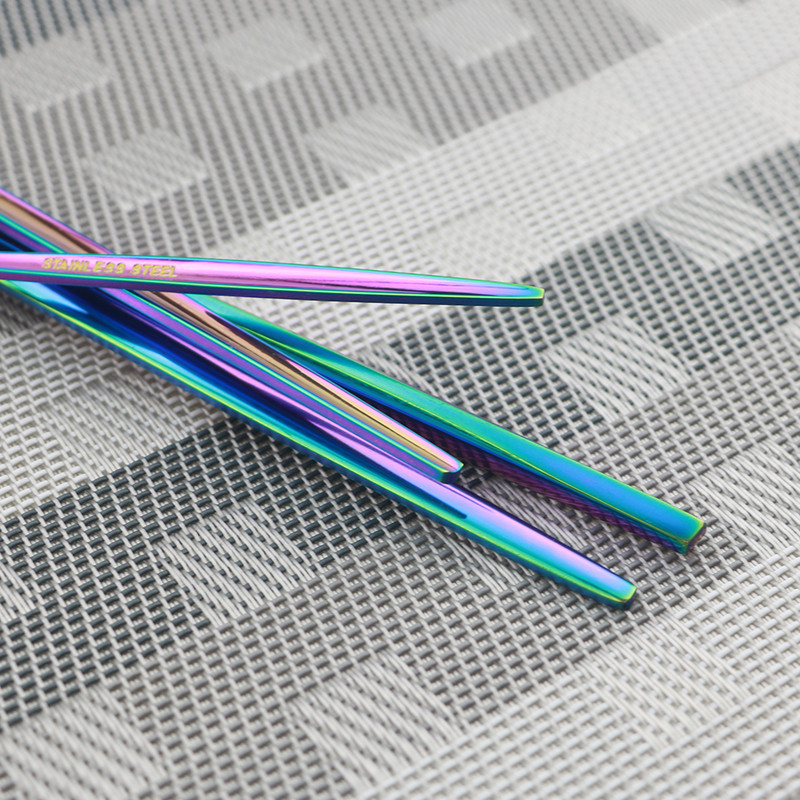 JANKNG Gold söögiriistade komplekt Peegel-hõbedatarvete komplekt roostevabast terasest söögiriistade komplekt köögi nuga lusikas lauanõude Lääne lauanõude komplekt