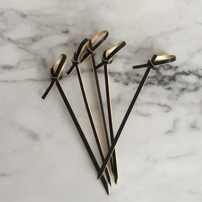 100db 9cm-es bambusz gyümölcspálcika kreatív bambusz gyümölcspálcika virágcsomófüzér bambusz gyümölcspálcika