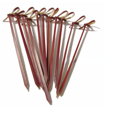 100db 9cm-es bambusz gyümölcspálcika kreatív bambusz gyümölcspálcika virágcsomófüzér bambusz gyümölcspálcika