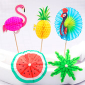 50KOM Štapići za kišobrane za koktele Ukrasne čačkalice Voćni kolači Desert Buffet Koktel Suncobrani Piće Pijuci Posuđe za zabavu