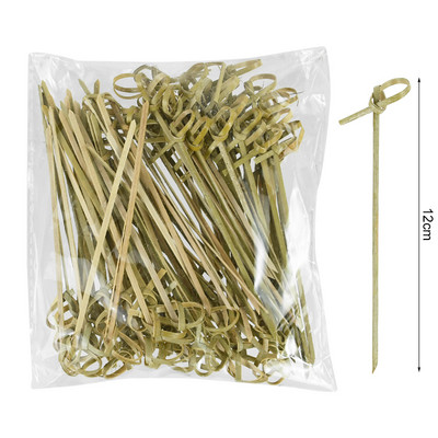 100 tk bambusest puuviljast hambaorkid armsad karusüdamed Rootsi lauas Kokteilipulgad puuviljavardad pulma-sünnipäevapeo tordikaunistuseks