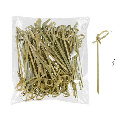 100 tk bambusest puuviljast hambaorkid armsad karusüdamed Rootsi lauas Kokteilipulgad puuviljavardad pulma-sünnipäevapeo tordikaunistuseks