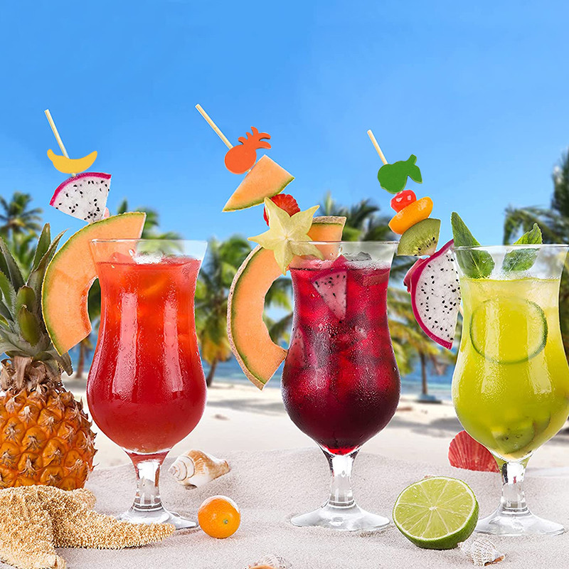 100 tk bambusest puuviljast hambaorkid armsad karusüdamed Rootsi lauas Kokteilipulgad puuviljavardad pulma-sünnipäevapeo tordikaunistuseks