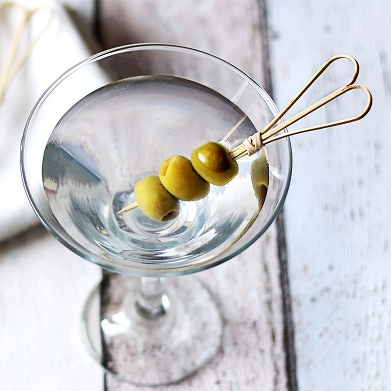 50 tk 12cm lõigatud kujuga nöör fantastiline loominguline bambusest märk puu vardas kokteilikahvel puu puu isuäratav hambaork puuvili