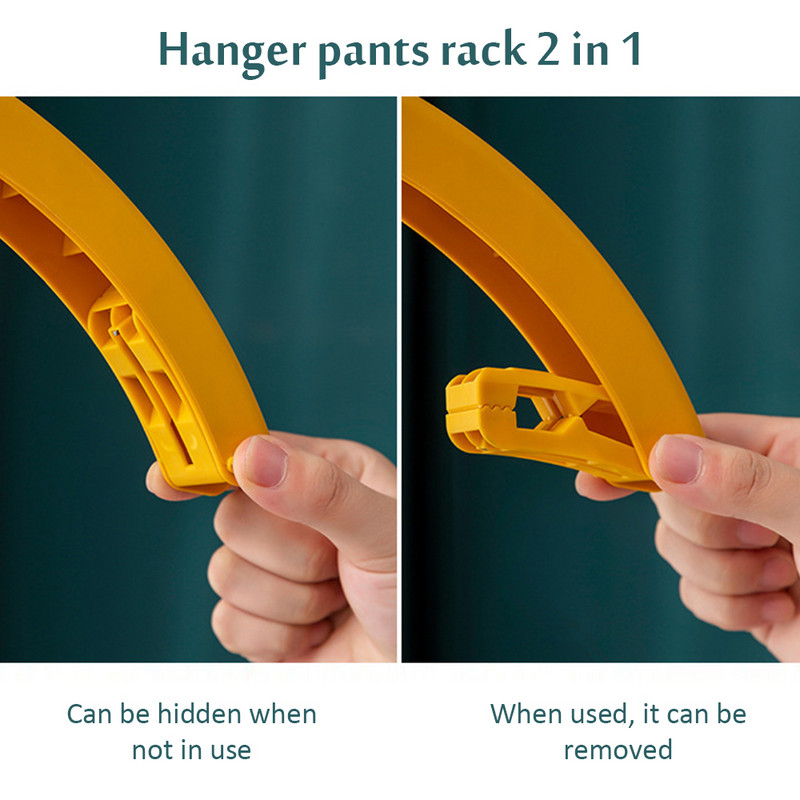 Rainbow stalak za sušenje Kreativna rotirajuća višenamjenska troslojna posteljina za sušenje bez tragova Stalak s kopčom za hlače može se sakriti
