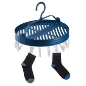 Κρεμάστρα για στέγνωμα ρούχων Κρεμάστρα εσωρούχων με 20 συνδετήρες στεγνώματος Αξεσουάρ πλυντηρίου ρούχων για στέγνωμα κάλτσες Σουτιέν Εσώρουχα