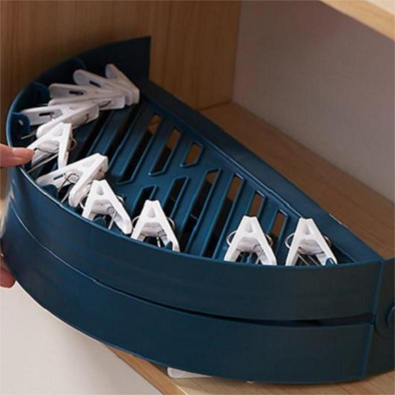 Κρεμάστρα για στέγνωμα ρούχων Κρεμάστρα εσωρούχων με 20 συνδετήρες στεγνώματος Αξεσουάρ πλυντηρίου ρούχων για στέγνωμα κάλτσες Σουτιέν Εσώρουχα