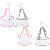 Mrežasta torba za sušenje kista za šminku Viseći stalak za rublje Košara za odjeću Spužve Sušilo