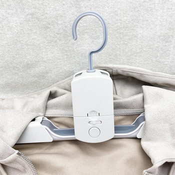 Електрическа закачалка за сушене на дрехи Разглобяема USB Електрическа горещ преносим инструмент за сушене Защита при прекъсване на захранването Домашно служебно пътуване