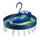 Kokkupandav klambriga riidepuu Rippuvad pesukuivatusrestid koos 20 klambriga pesutarvikud sokkide kuivatamiseks rinnahoidjad pesu aluspesu