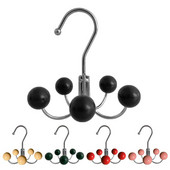 Vješalica za odjeću koja se okreće za 360 stupnjeva, višenamjenska rotirajuća kuka za ormar, vješalica, organizator, torba za šal, kuka za pohranu