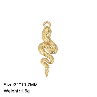 EUEAVAN 5tk ussivõrud roostevabast terasest ehete tegemiseks kullavärvi DIY ripats kaelakee käevõru DIY naiste ehted