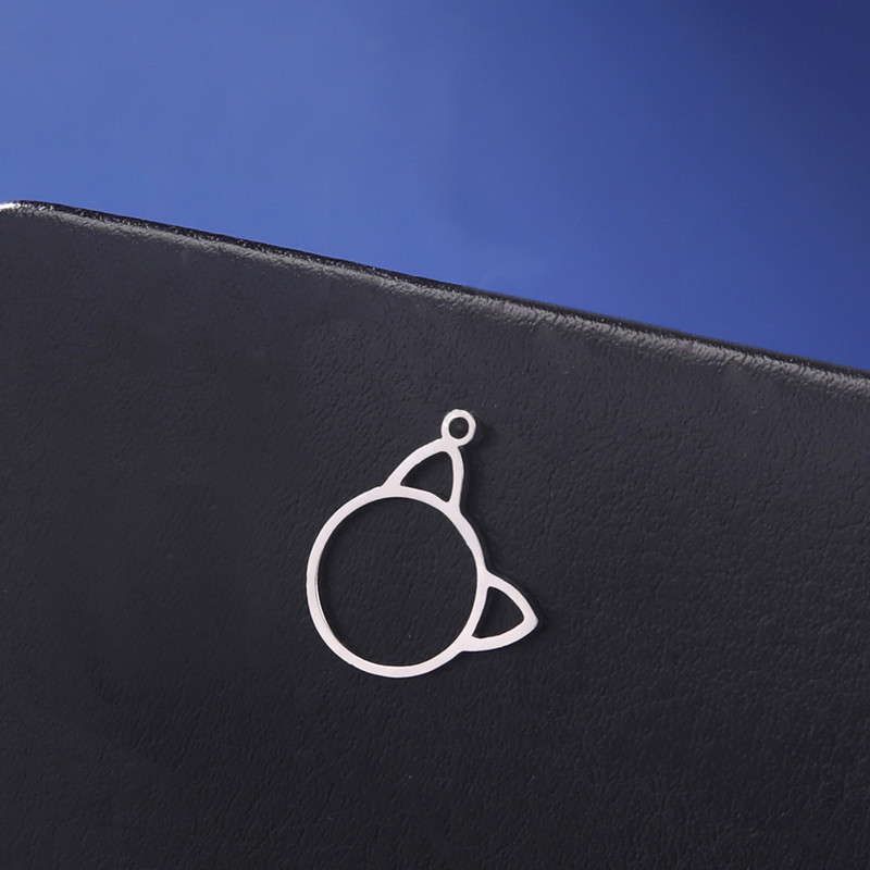 EUEAVAN 5 vnt. nerūdijančio plieno mieli kačių pakabukai juvelyriniams dirbiniams gaminti, pasidaryk pats, auskarai, karoliai, reikmenys, didmeninė prekyba dovanos