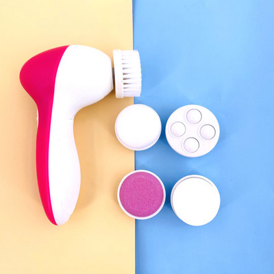 5 u 1 četka za čišćenje lica silikonska četka za lice električna perilica za lice dubinsko čišćenje pora njegu kože četka za masažu lica