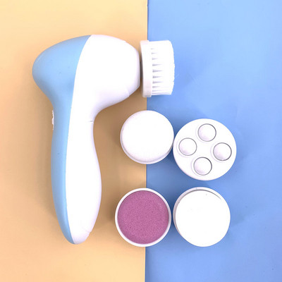 5 u 1 četka za čišćenje lica silikonska četka za lice električna perilica za lice dubinsko čišćenje pora njegu kože četka za masažu lica