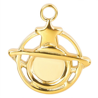 WZNB 5 vnt Saturno planetos žavesiai papuošalams gaminti žvaigždės iš nerūdijančio plieno pakabukas pasidaryk pats auskarai, karoliai, rankų darbo priedai